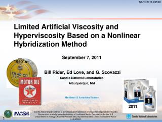 Limited Artificial Viscosity and Hyperviscosity Based on a Nonlinear Hybridization Method