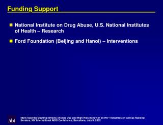 Funding Support