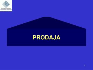 PRODAJA