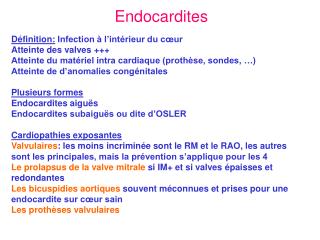 Endocardites