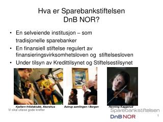 Hva er Sparebankstiftelsen DnB NOR?