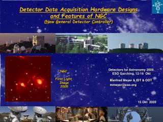 Manfred Meyer &amp; IDT &amp; ODT mmeyer@eso