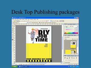 Desk Top Publishing packages