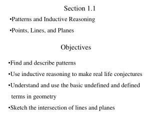 Section 1.1