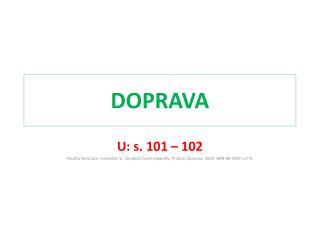 DOPRAVA