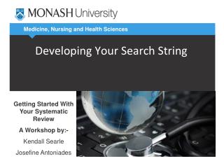 Developing Your Search String