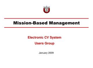 Mission-Based Management