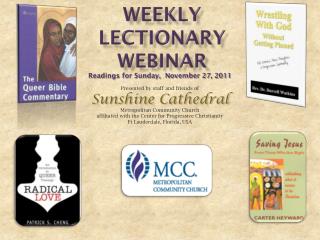 Weekly Lectionary Webinar