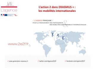 L’action 2 dans ERASMUS + : les mobilités internationales