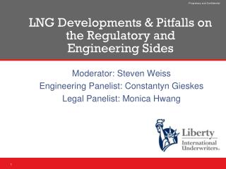 LNG Developments &amp; Pitfalls on the Regulatory and Engineering Sides