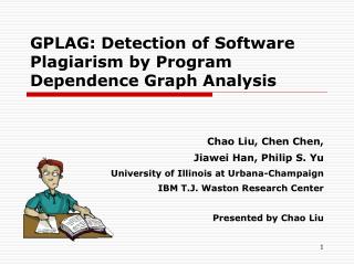 GPLAG: Detection of Software Plagiarism by Program Dependence Graph Analysis