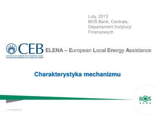 ELENA – E uropean L ocal En ergy A ssistance