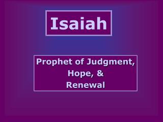 Isaiah