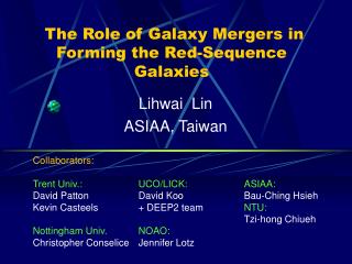 The Role of Galaxy Mergers in Forming the Red-Sequence Galaxies