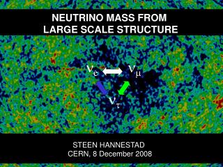 NEUTRINO MASS FROM LARGE SCALE STRUCTURE