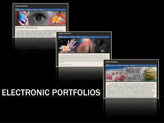 Electronic Portfolios