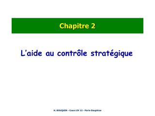 Chapitre 2