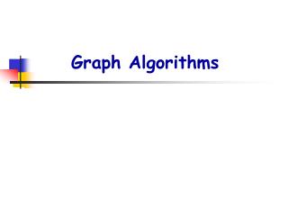 Graph Algorithms