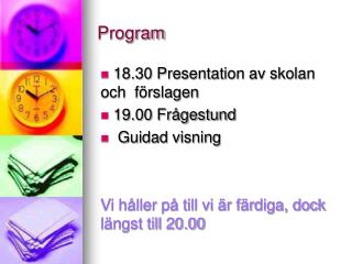 Program