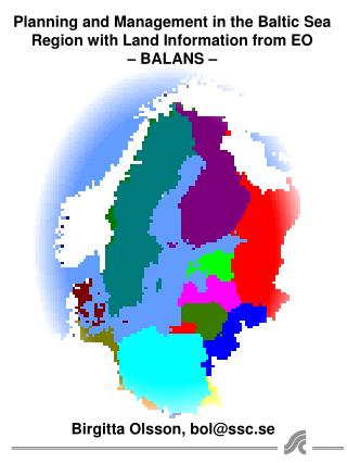 Planning and Management in the Baltic Sea Region with Land Information from EO – BALANS –