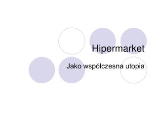 Hipermarket