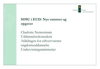 Oplæg for lokale uddannelsesudvalg den. 25. marts 2008