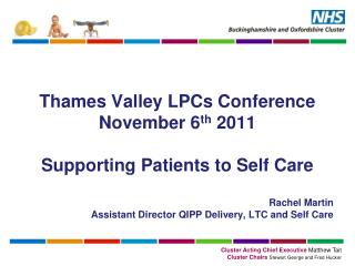 Thames Valley LPCs Conference November 6 th 2011 Supporting Patients to Self Care Rachel Martin
