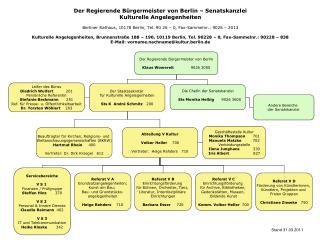 Der Regierende Bürgermeister von Berlin Klaus Wowereit 9026 3000