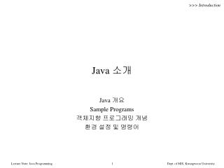 Java 소개