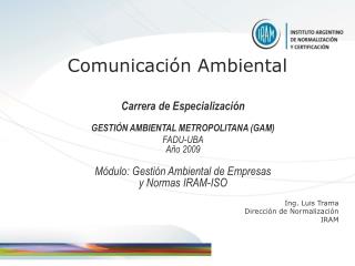 Comunicación Ambiental