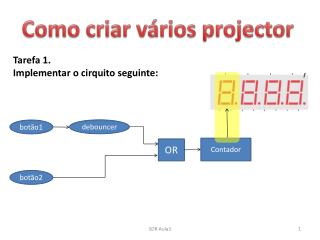 Como criar vários projector