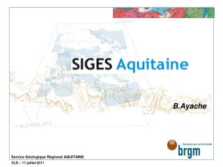 Service Géologique Régional AQUITAINE