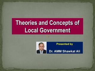 Theories and Concepts of Local Government