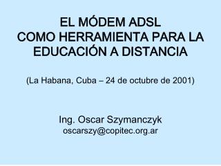 Objetivos de esta presentación