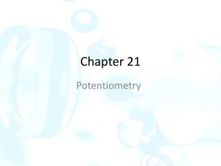 Chapter 21