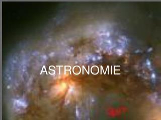 ASTRONOMIE