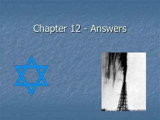 Chapter 12 - Answers