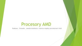 Procesory AMD