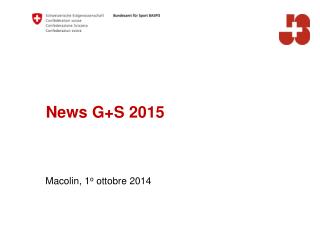 News G+S 2015