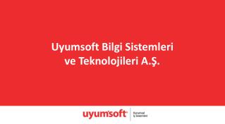 Uyumsoft Bilgi Sistemleri ve Teknolojileri A.Ş.