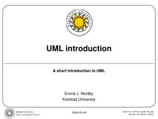 UML introduction