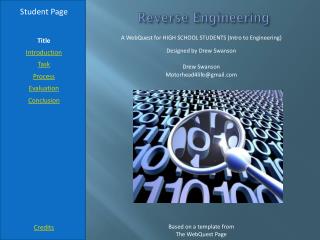 Reverse Engineering