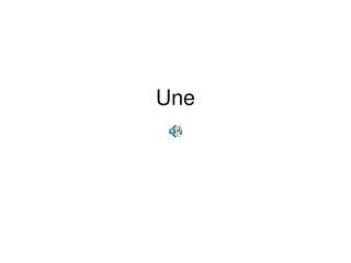 Une