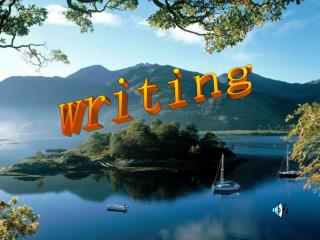writing