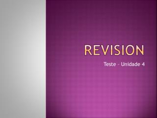 REVISION