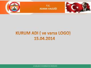 T.C. ADANA VALİLİĞİ