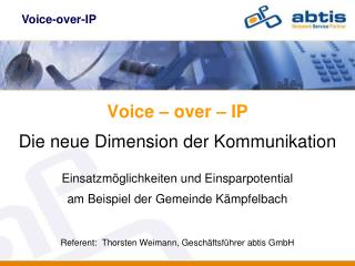 Voice-over-IP