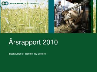 Årsrapport 2010
