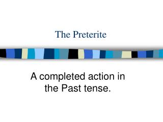 The Preterite