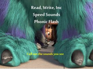 Read, Write, Inc Speed Sounds Phonic Flash